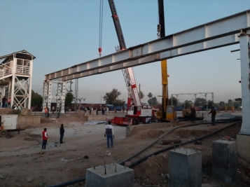Foot Over Bridge Launching