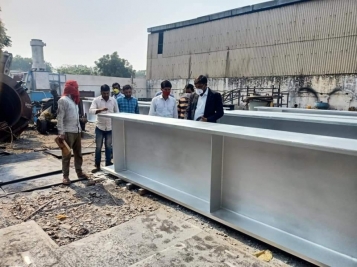 Workshop Heavy Fabrication Manufacturing of Railway Girders