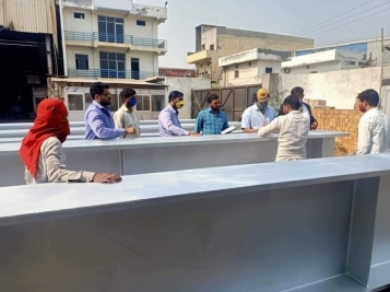 Workshop Heavy Fabrication Manufacturing of Railway Girders