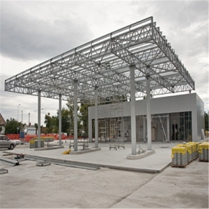 Shed Over Gas Filling Stations